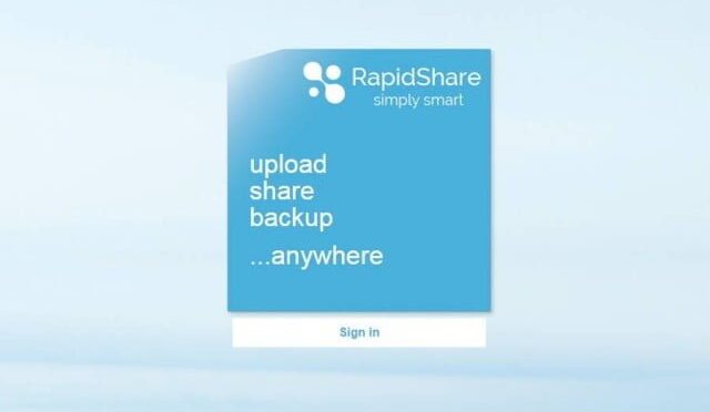 RapidShare Kapanıyor