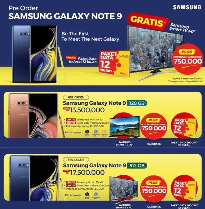 Galaxy Note 9 fiyat ve donanım seçenekleri sızdı