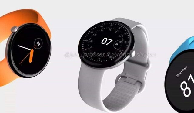 Google Pixel Watch Sızdırıldı Apple Watch’ın Rakibi Geliyor!