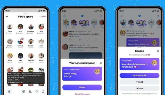 Twitter’ın Clubhouse Benzer Özelliği Spaces Yayınlandı