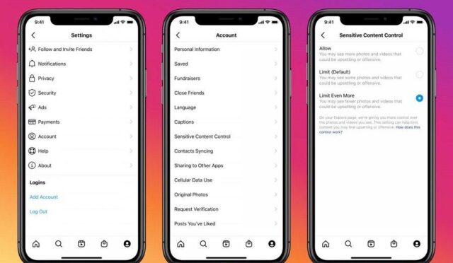 Instagram’a İçerik Hassasiyet Kontrolü Özelliği Geldi