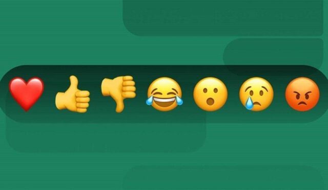 WhatsApp İle Emoji Tepki Verme Özelliği Yıl Başında Geliyor