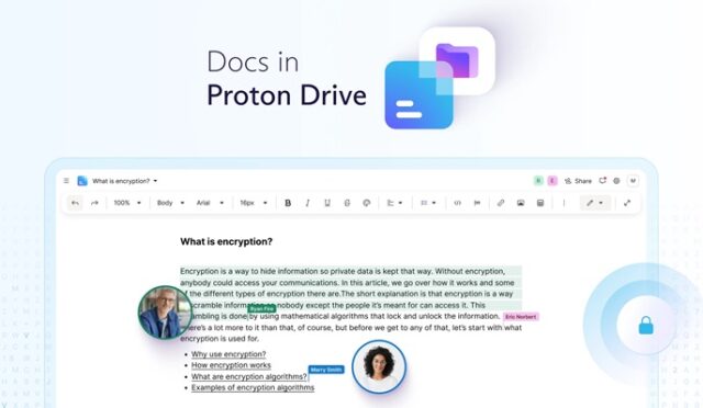 Proton Docs: Microsoft Word ve Google Docs’a Rakip Yeni Uygulama