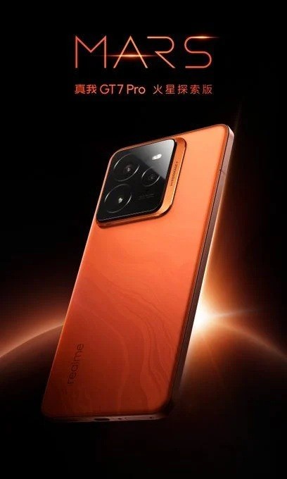 Realme GT 7 Pro Mars Tasarım Turuncu Rengi Tanıtıldı: İşte Detaylar