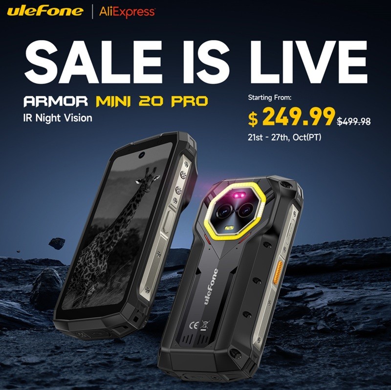 Ulefone Armor Mini 20T Pro ve Armor Mini 20 Pro Ön Siparişe Açıldı!