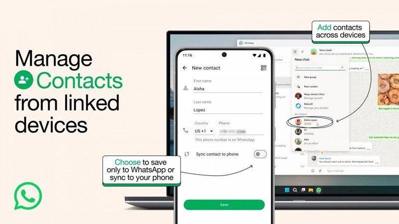 WhatsApp Kişi Yönetiminde Büyük Değişiklik