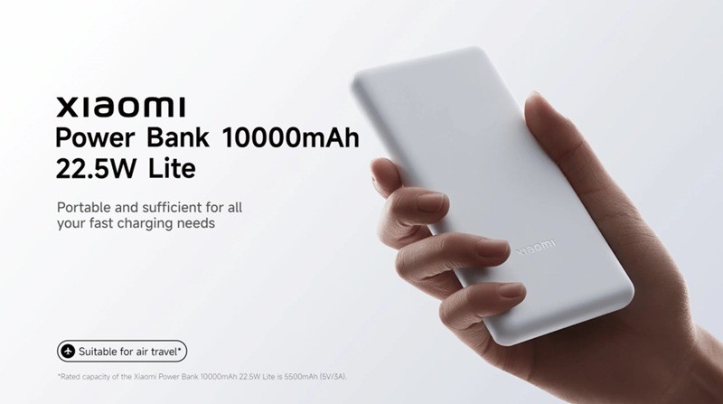 Xiaomi 10000mAh Power Bank Lite Yakında Geliyor